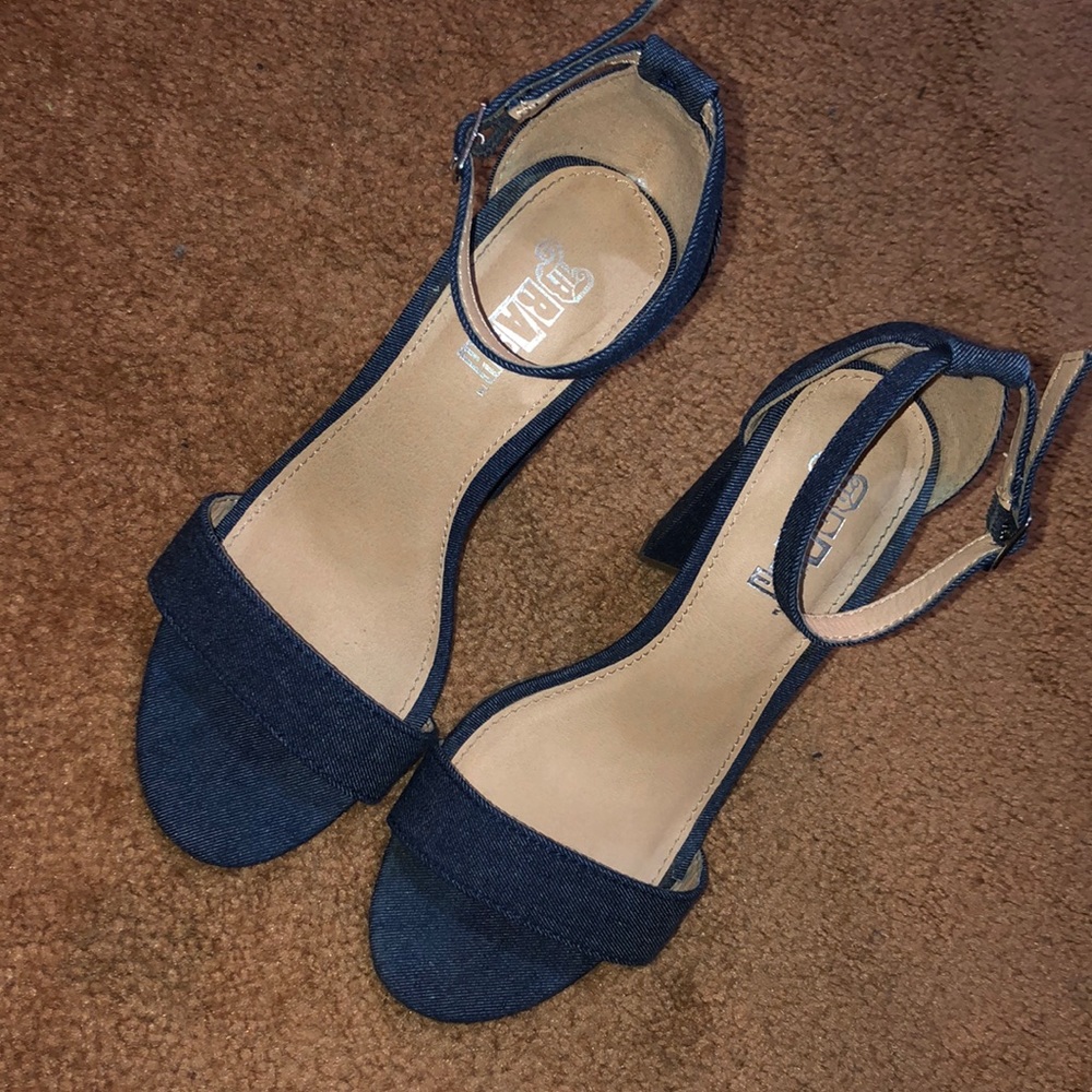 Jean heels